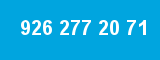 926 277 20 71